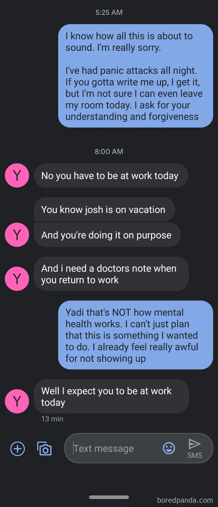 I've Had A *rough* 24 Hours And I Just Can't Handle Being At My Job