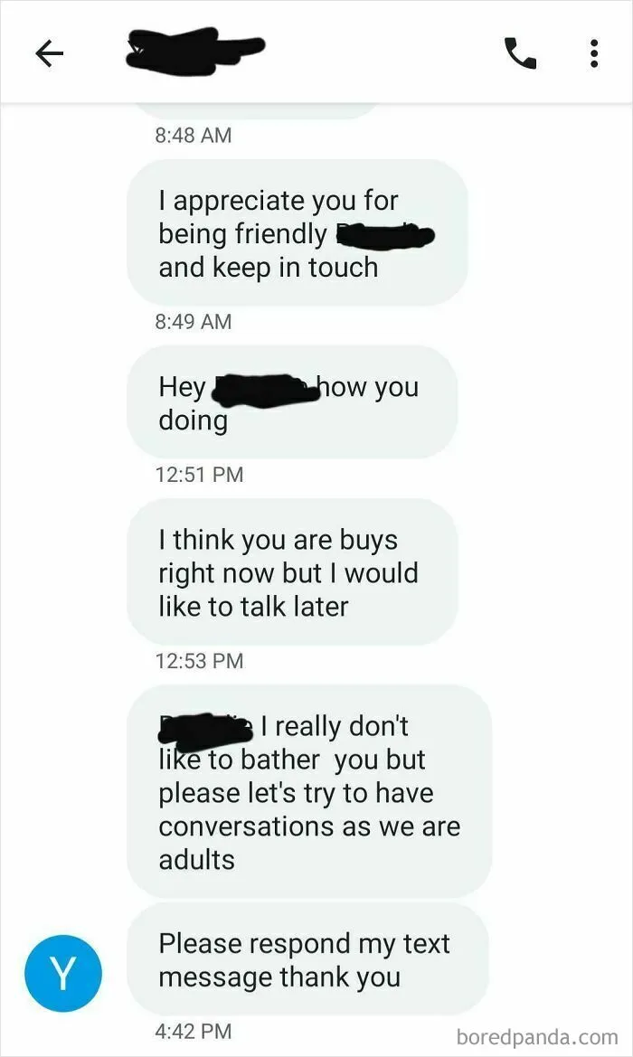 I (30f) Gave My Number To Someone (25m) Who Works In My Building. We've Had A Couple Of Brief Conversations In The Break Area So I Thought We Could Be Friends, But Now I'm Questioning It?