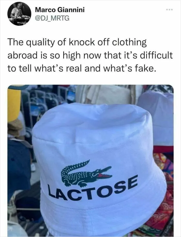 I Want To See A "Lactase" Hat  