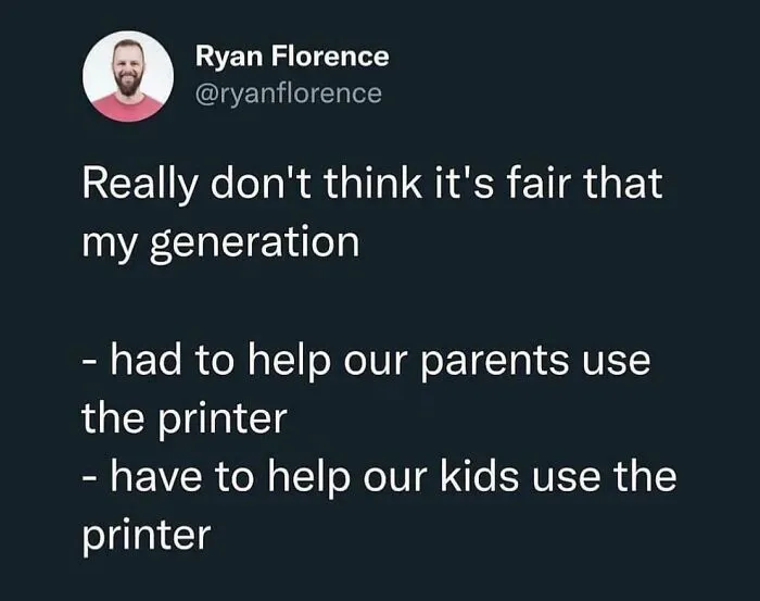 It's Always The Printers