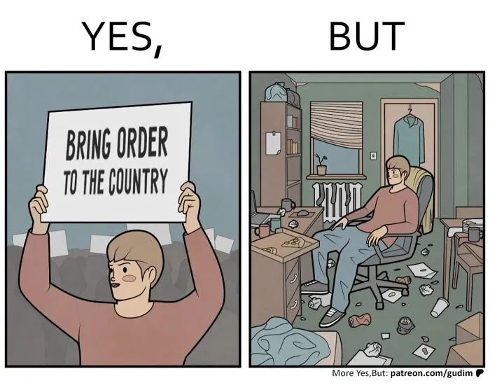 36 Clever “Yes, But” Comics That Point Out Things We Somehow Never Question