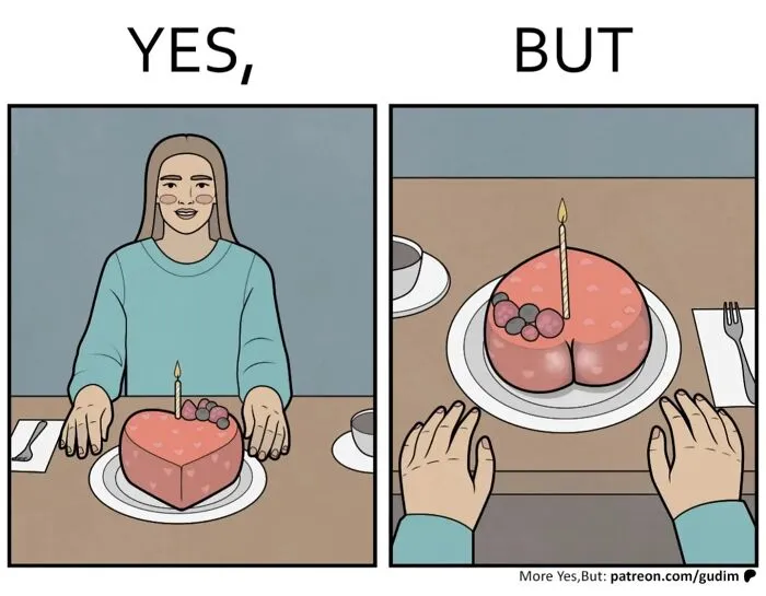 36 Clever “Yes, But” Comics That Point Out Things We Somehow Never Question