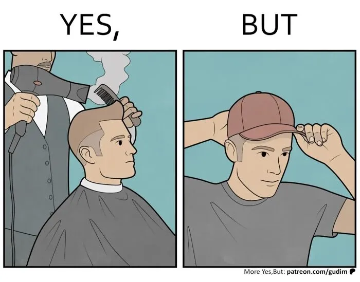 36 Clever “Yes, But” Comics That Point Out Things We Somehow Never Question