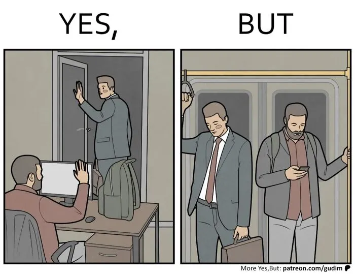 36 Clever “Yes, But” Comics That Point Out Things We Somehow Never Question