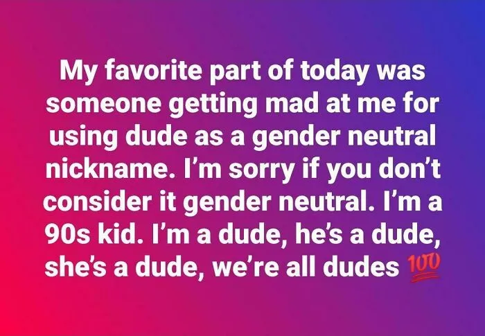 Dude