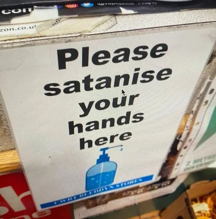 Sanitizer That Gives A Never-Ending Burning Sensation 