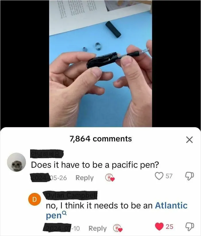 Does It Have To Be A Pacific Pen?