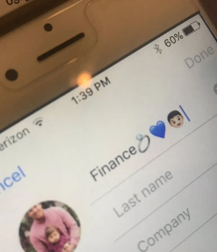 My Coworker Had Fiancé Spelled Like This In Her Phone