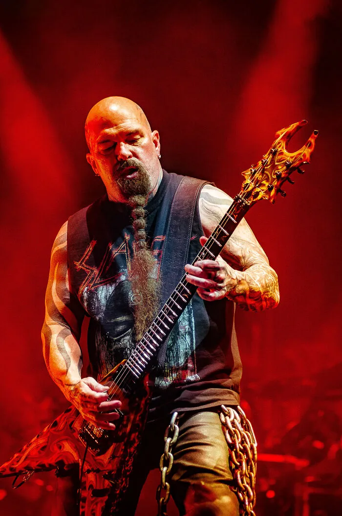 American Guitarist and Songwriter Kerry King, 62