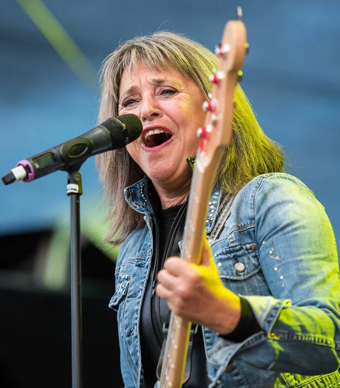 American-English Singer-Songwriter and Guitarist Suzi Quatro, 76