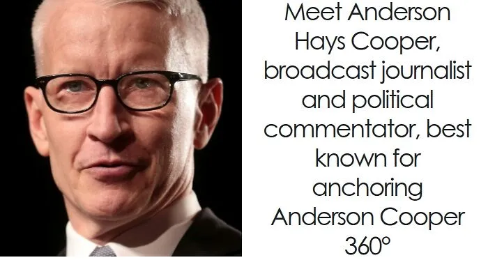 Anderson Cooper: Bio And Career Highlights