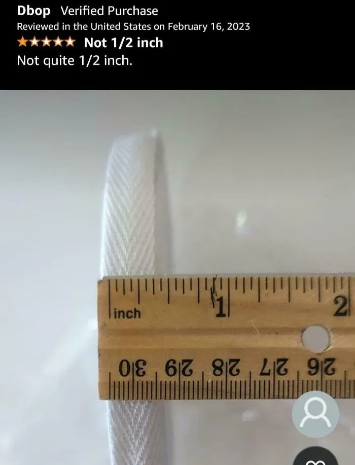 Bad Amazon Review Because Customer Cant Measure Properly??
