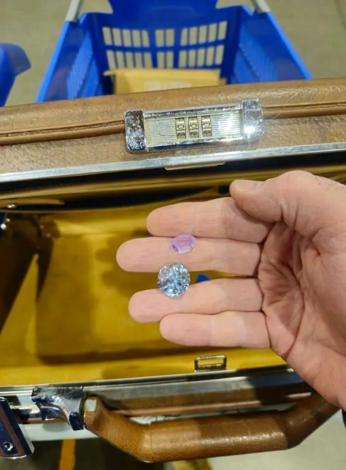Must Have Been A Gem Cutters Briefcase. Shook It And Heard A Rattle