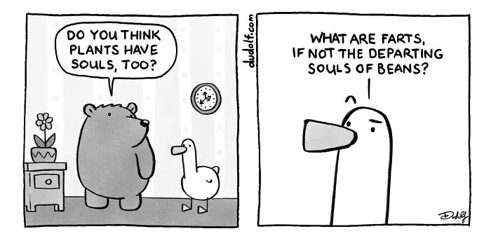 Dudolf Is Back With 29 New Comics Filled With Clever Details And Charming Humor