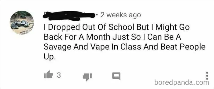School Dropouts Are Very Tough