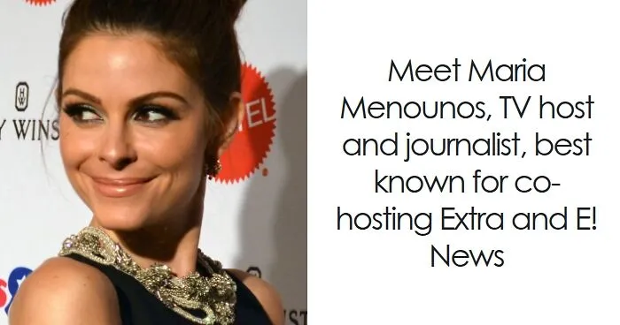 Maria Menounos: Bio And Career Highlights