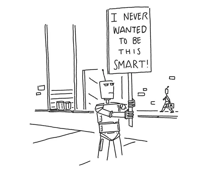 From Absurd Observations To Dark Punchlines, These 52 Single-Panel Cartoons By This Artist Have It All