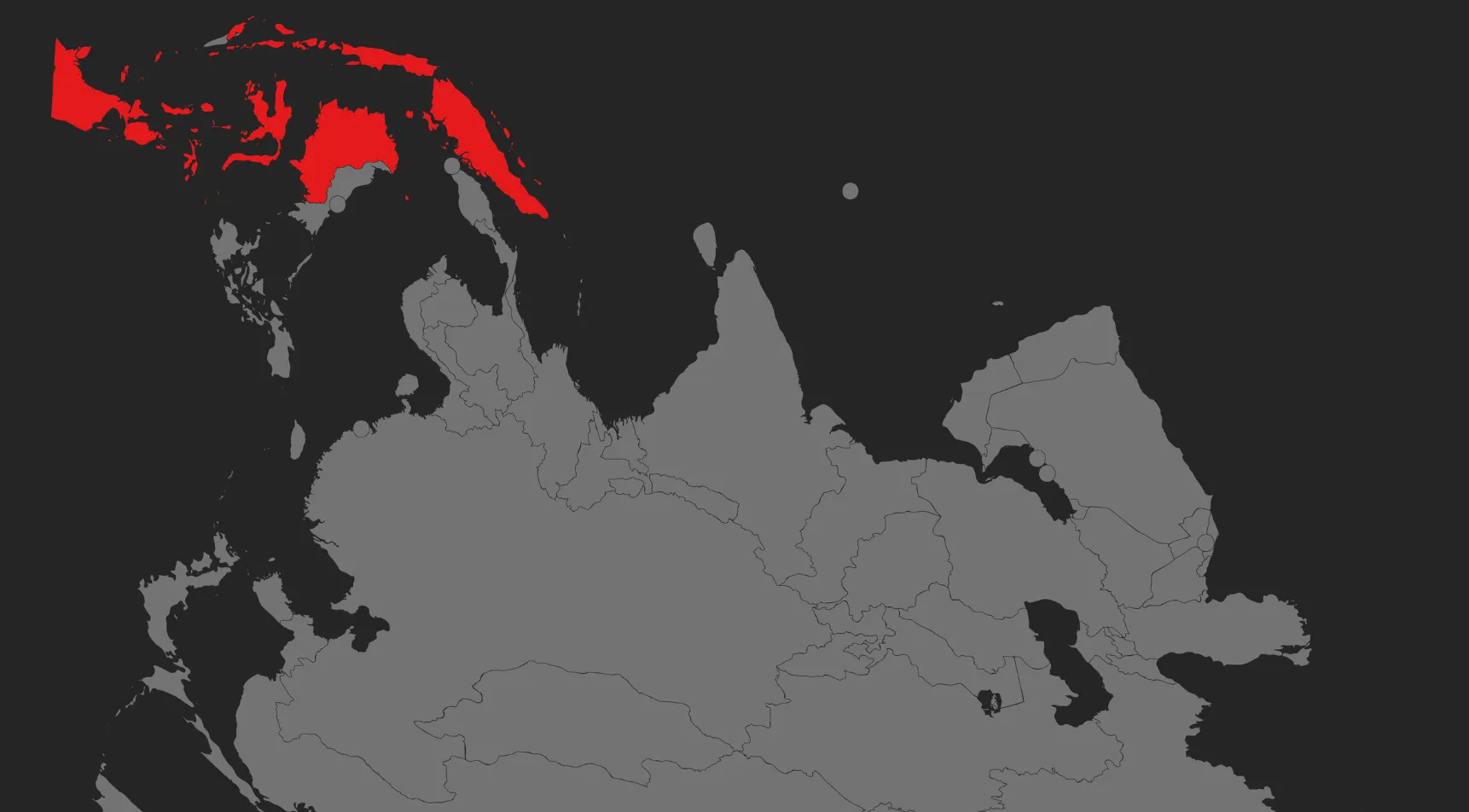 A rotated world map with an Asian country highlighted in red. A Geography Challenge to guess the country.