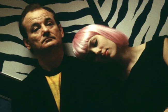 Bill Murray and Scarlett Johansson in Lost in Translation, a movie you could watch on repeat forever.