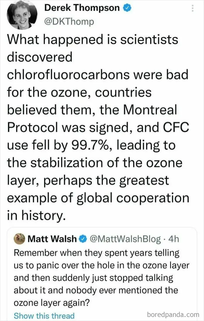 Some Of Y'all Learned Wrong That Society Totally Forgot About The Hole In The Ozone Layer