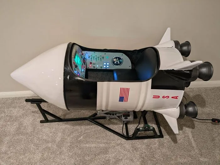 Built This Rocket For My Sons