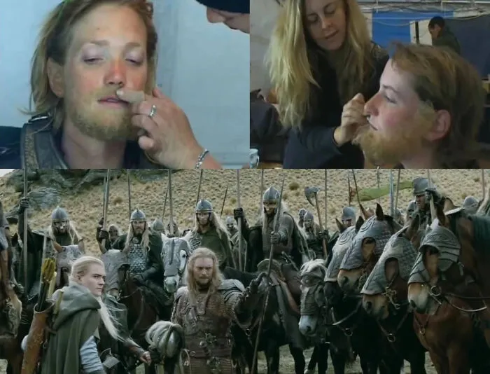 In The Lord Of The Rings Films Most Of The Riders Of Rohan Were Actually Women With Fake Beards Because When The Production Put Out A Call For Local Experienced Riders A Lot Of Women Showed Up