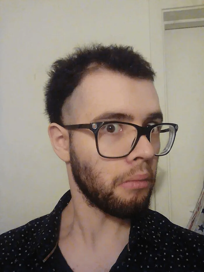 Friend Got His Hair Cut By His Mother
