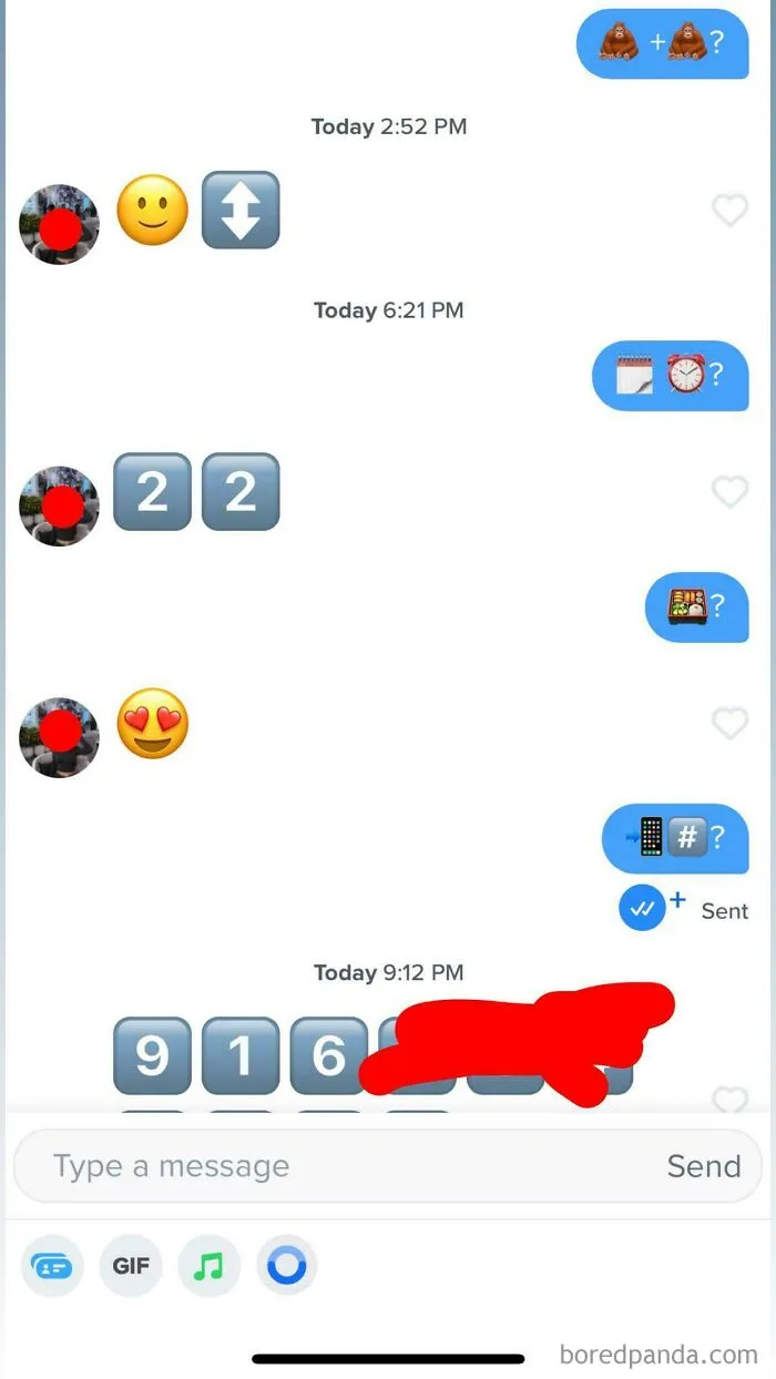 Her Bio Just Had An Orangutan Emoji So I Had To Make The Best Of It