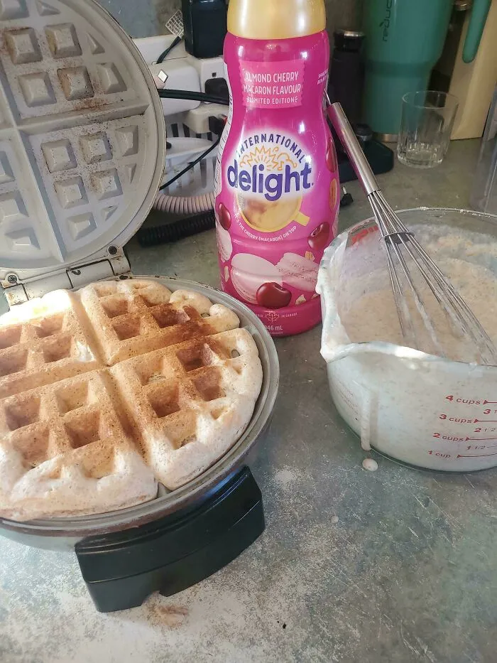 Unhinged Hack To Use Up The Rest Of A Coffee Creamer I Wasn't Crazy About