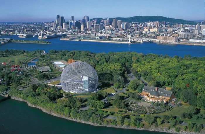 United States Pavilion At World Expo In Montreal, Canada (1965-1967) By Richard Buckminster Fuller