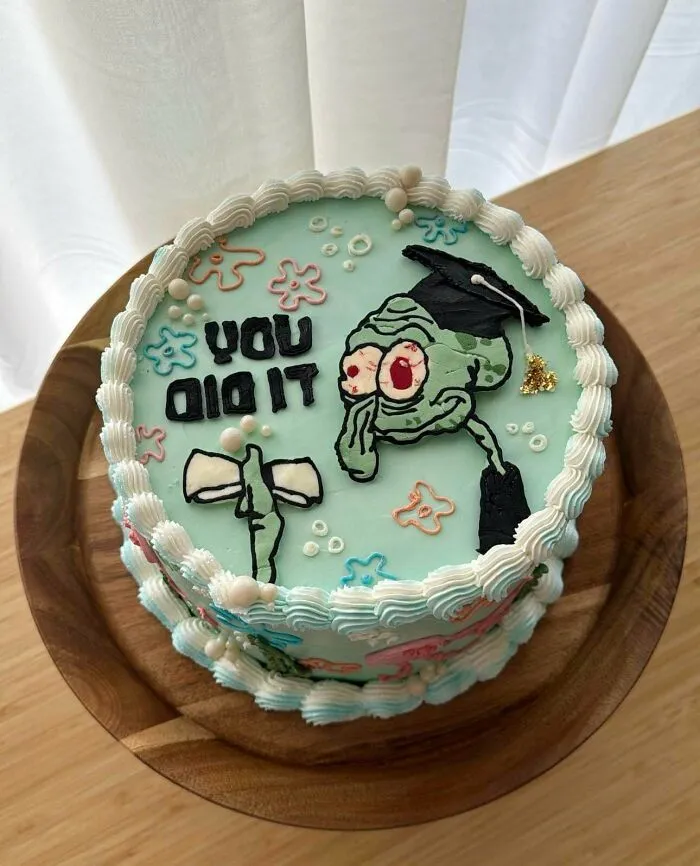 I Made My Friend's Graduation Party Cake!