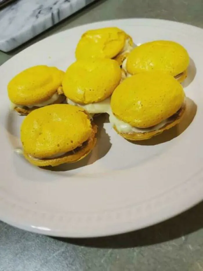 This Was My Very First Time Baking Something. I Tried Making Macarons