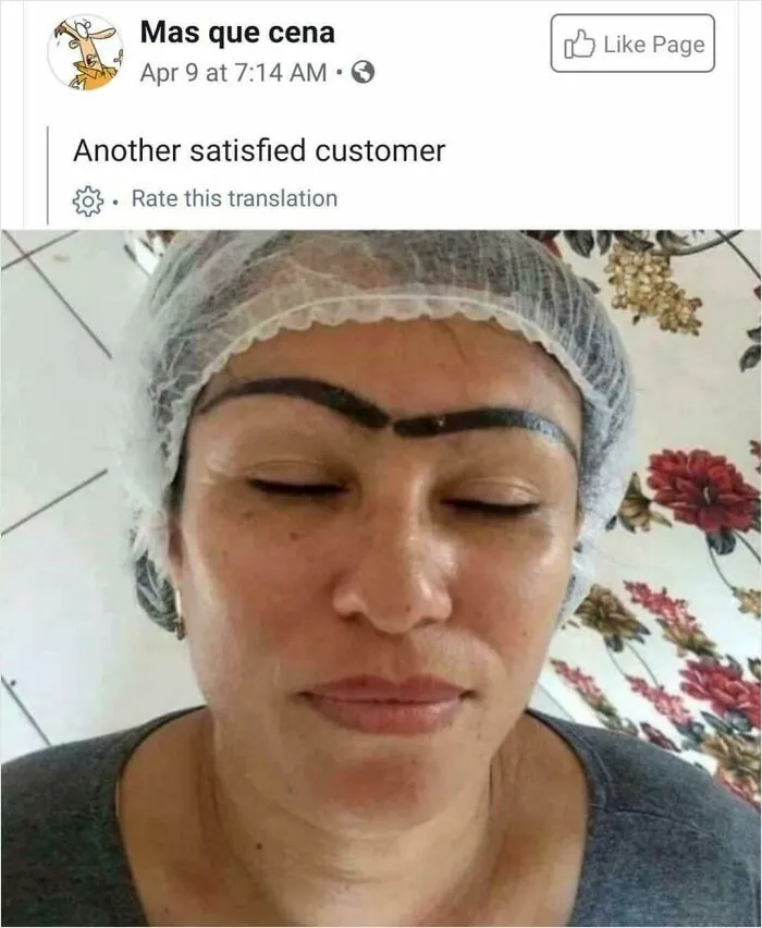 Otra clienta satisfecha
