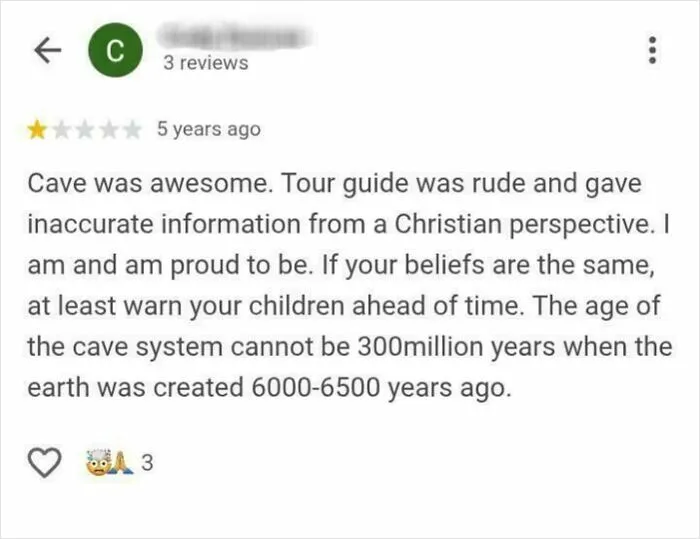 Cave Can't Be Old Because I Said So