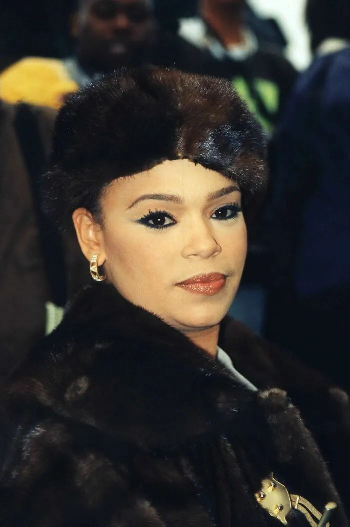 American Singer-Songwriter, Producer, and Actress Faith Evans, 53