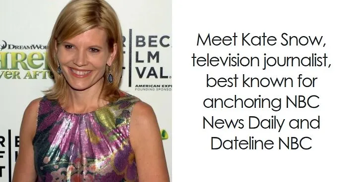 Kate Snow: Bio And Career Highlights