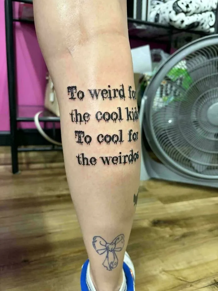 Sister In Laws New Tattoo