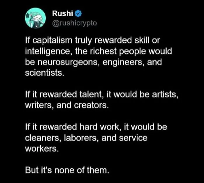 If Our System Rewarded Hard Work