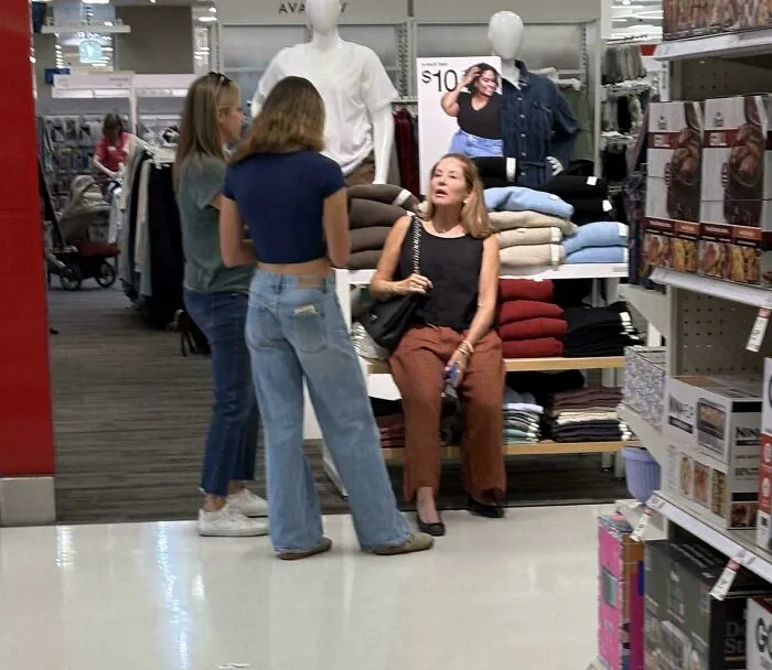 There’s A Special Place In Retail Hell For People Who Sit On The Clothing Tables