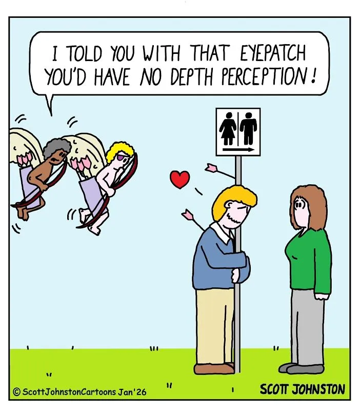 This Artist Creates One-Panel Comics With Jokes That Land Fast And Hit Hard (48 New Pics)