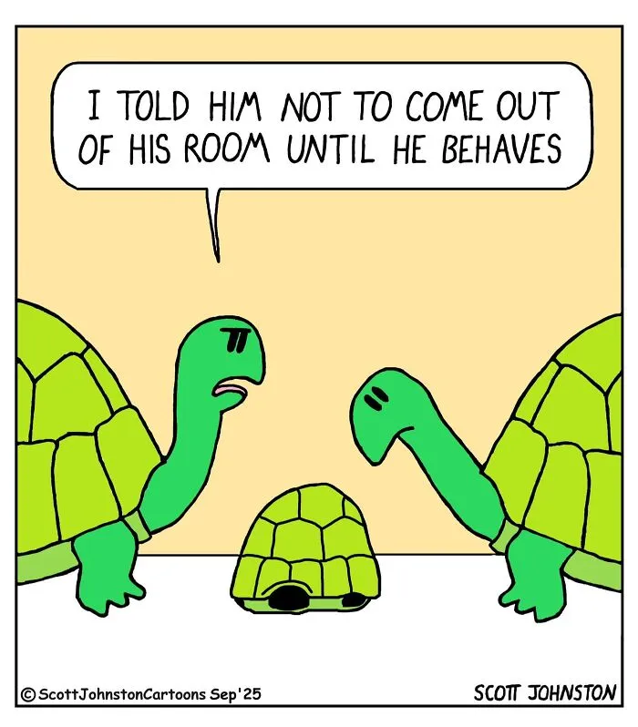 This Artist Creates One-Panel Comics With Jokes That Land Fast And Hit Hard (48 New Pics)