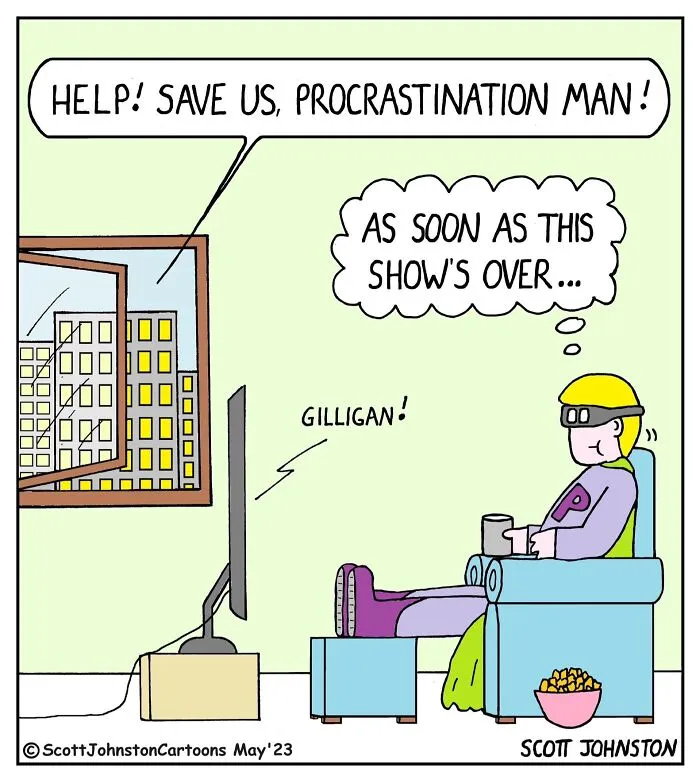 This Artist Creates One-Panel Comics With Jokes That Land Fast And Hit Hard (48 New Pics)