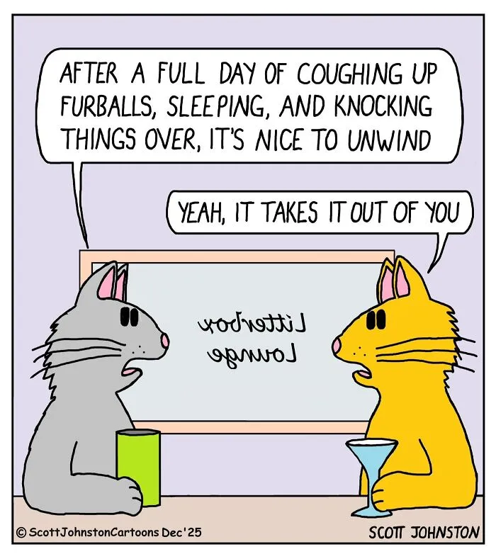 This Artist Creates One-Panel Comics With Jokes That Land Fast And Hit Hard (48 New Pics)