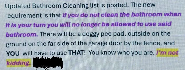 What My Boss Posted For All The Staff Yesterday 😀🔫