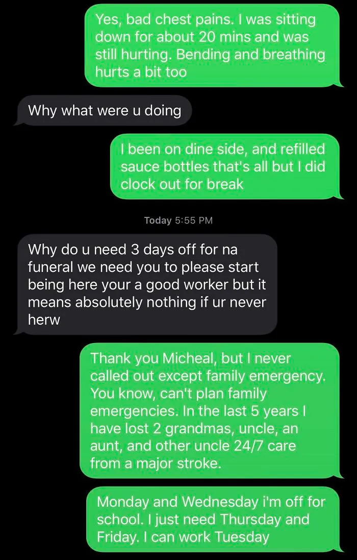 When Someone Need Off For A Funeral That Is Of A Different Culture