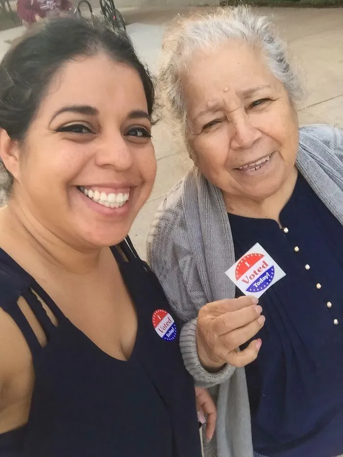My Grandma Got To Vote For The First Time Ever After Becoming An American Citizen Just A Month Ago