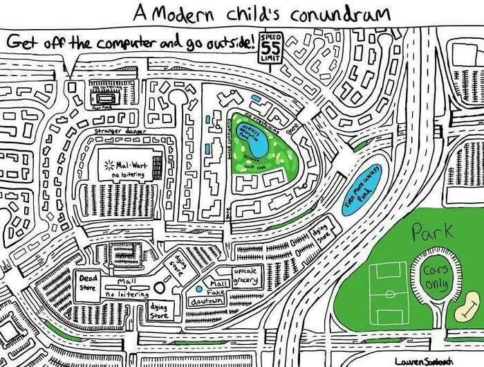 Keeping Children In Car-Dependent Suburbs