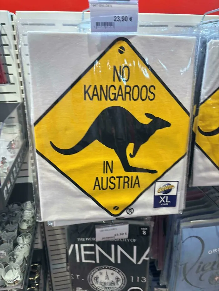 At The Vienna Airport Gift Shop