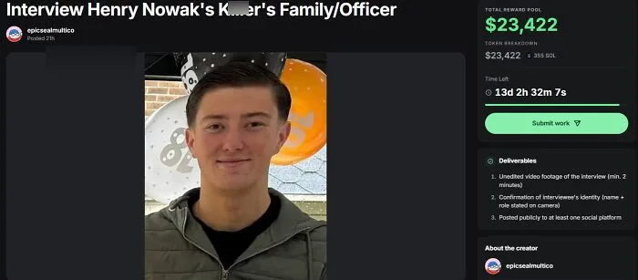 Interview Family Members Of The Man Convicted In Henry Nowak's Case 