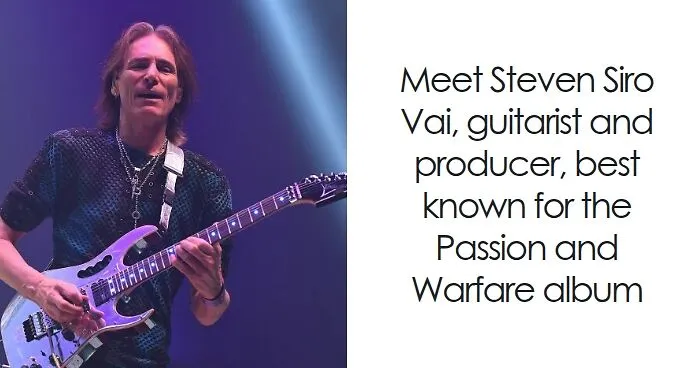 Steve Vai: Bio And Career Highlights